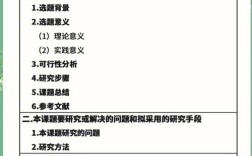 开题报告PPT研究大纲如何设计？