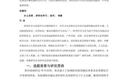 实践问题研究论文案例