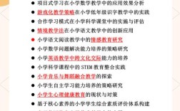 小学教育论文选题，如何选好又实用？