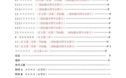 论文目录范文样本教育如何规范？