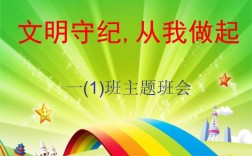 守纪教育主题班会ppt