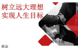 如何开好理想教育主题班会？