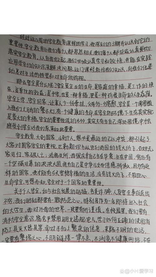 安全教育1500字心得，如何将理论转化为实践能力？-图3