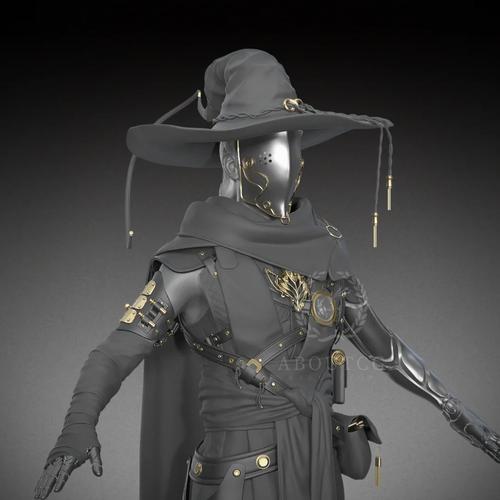 3D游戏人物建模参考文献有哪些？-图3