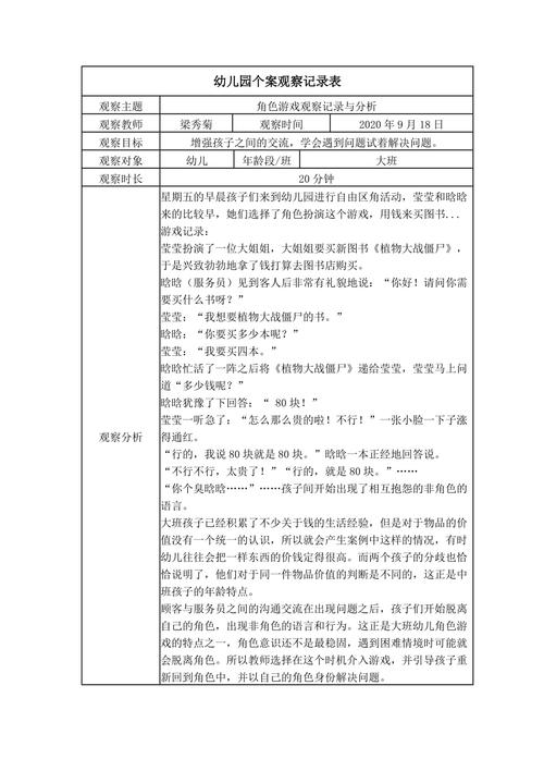 幼儿角色游戏研究措施如何有效实施?-图2 幼儿角色游戏研究措施如何有效实施?-图2