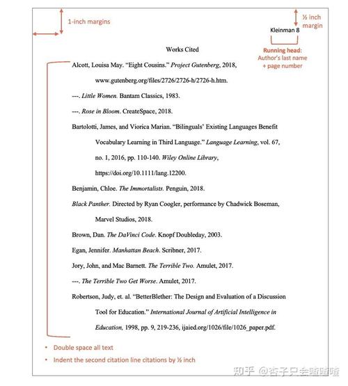 MLA格式中文参考文献模板如何正确使用？-图1