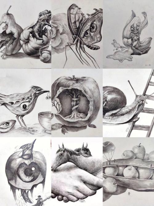 设计素描研究的视觉对象-图1