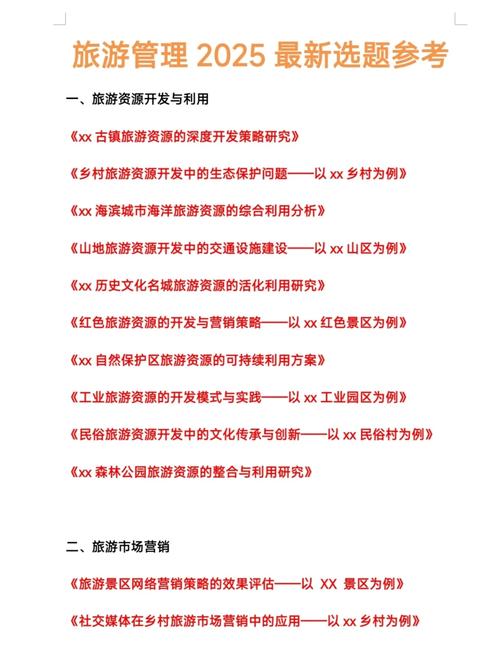 关于旅游的研究调查选题-图1