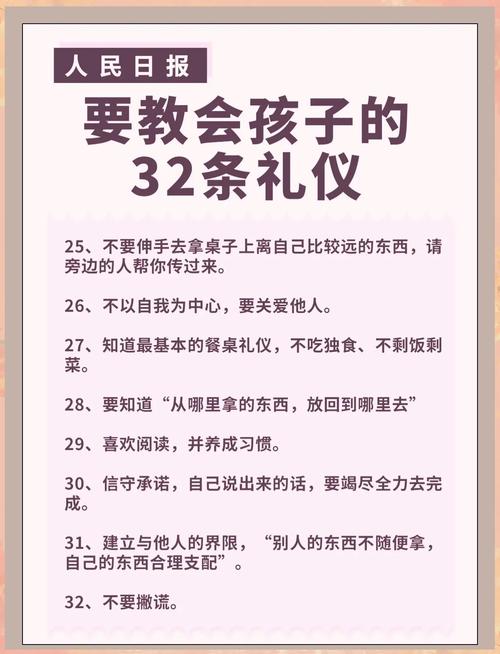家长如何言传身教,培养孩子文明礼仪的实用指南与重要性解析-图1 家长如何言传身教,培养孩子文明礼仪的实用指南与重要性解析-图1
