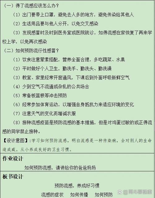 三年级下册健康教育教案设计,学生健康习惯养成与自我保护能力培养全案-图3 三年级下册健康教育教案设计,学生健康习惯养成与自我保护能力培养全案-图3