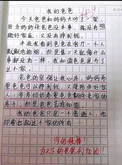爸爸用生活点滴教会我责任与成长,一篇400字作文中的亲情教育启示-图2 爸爸用生活点滴教会我责任与成长,一篇400字作文中的亲情教育启示-图2
