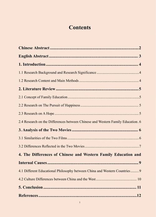 中西方家庭教育差异英文，文化视角下的教育理念与实践对比分析-图1