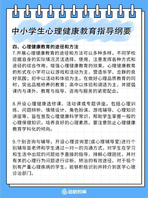 学生心理健康教育途径有哪些?-图3 学生心理健康教育途径有哪些?-图3