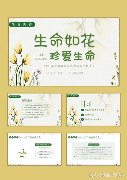 小学生命教育PPT课件该怎么设计?-图1 小学生命教育PPT课件该怎么设计?-图1