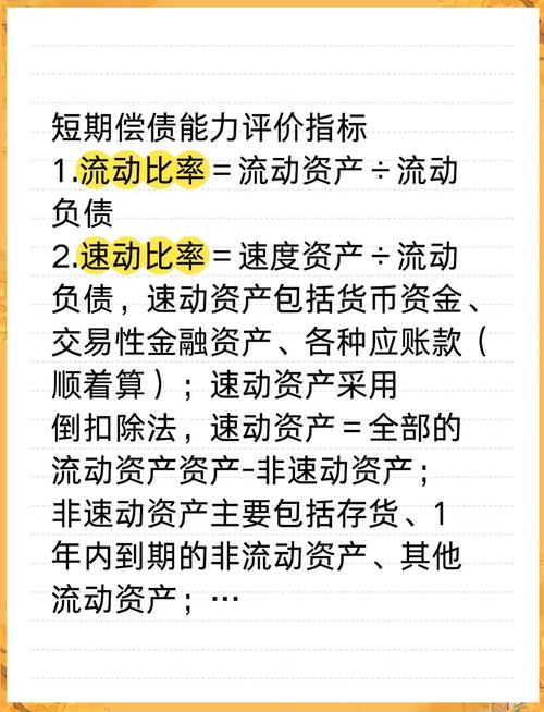 企业偿债能力研究的关键指标有哪些?-图3 企业偿债能力研究的关键指标有哪些?-图3