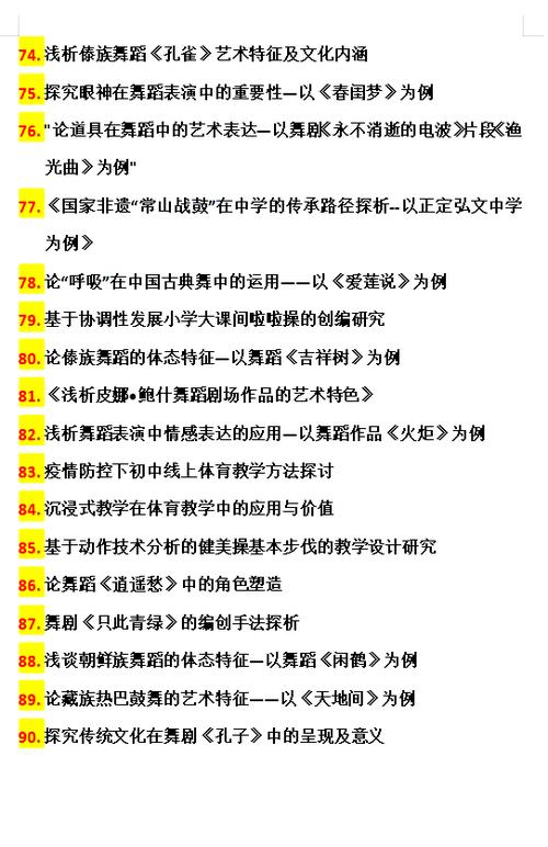 舞蹈教育论文参考文献有哪些核心文献？-图3