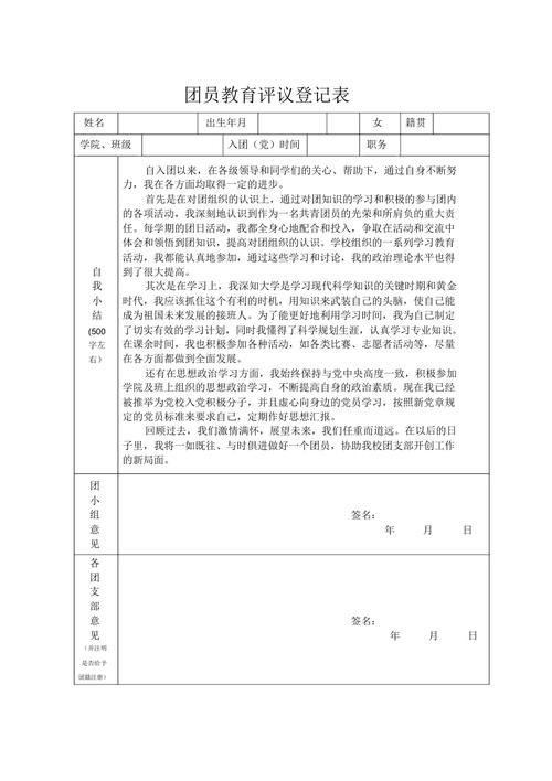 工作团员教育评议情况-图2