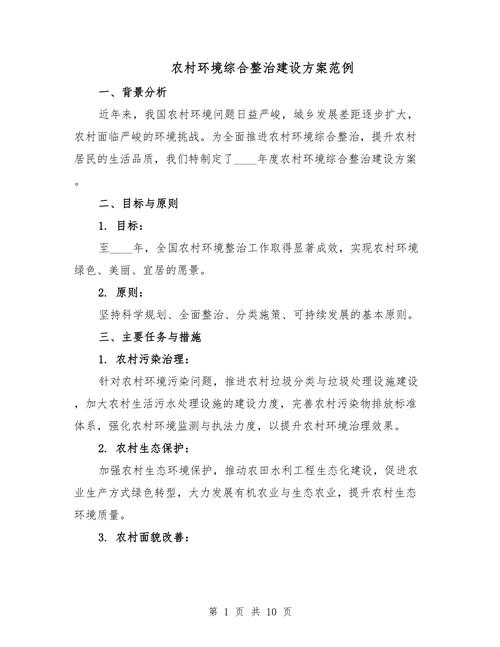 农村环境治理参考文献有哪些？-图1