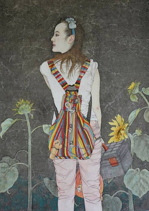 当代工笔人物研究现状如何?-图1 当代工笔人物研究现状如何?-图1