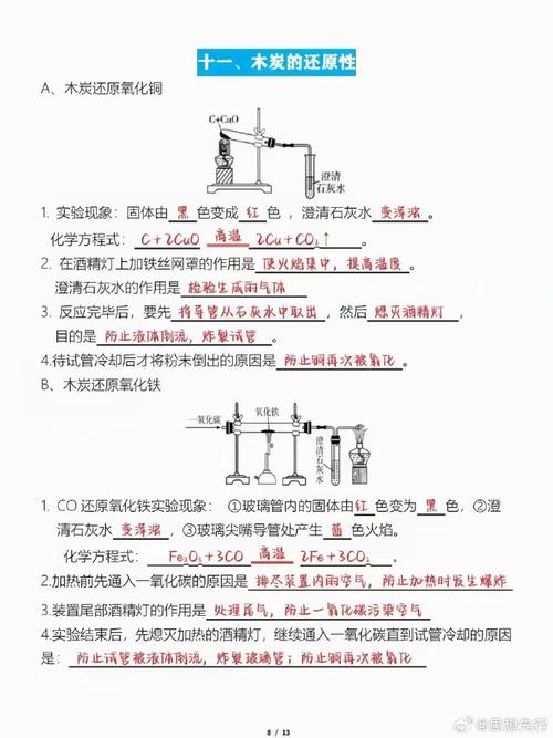 初中化学实验研究有哪些关键发现？-图1