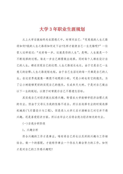 职业生涯规划参考文献有哪些？-图3