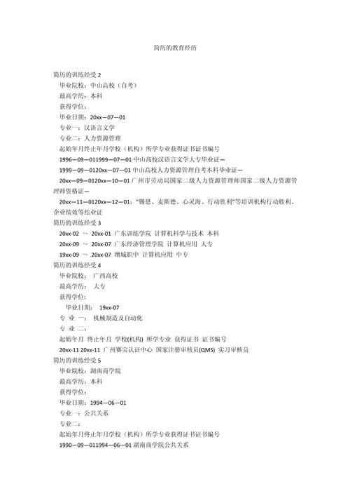 简历教育情况如何描述更出彩？-图3