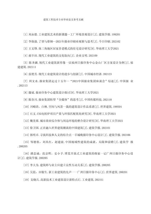 建筑管理论文参考文献有哪些？-图1