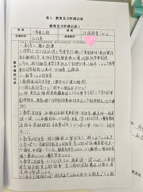 教育实习听课记录范文怎么写？-图2